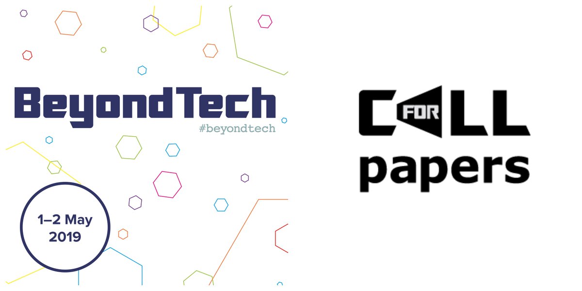 Want to speak at #BeyondTech 19? We'd love to hear your talk proposals! Submit an idea on / surrounding #TechEthics (inc #Diversity #TechForGood #SocialGood #Leadership) for a chance to be part of our line-up ed.gr/7o4w #CallForPapers #CallBackWomen #CfP #WomenInTech