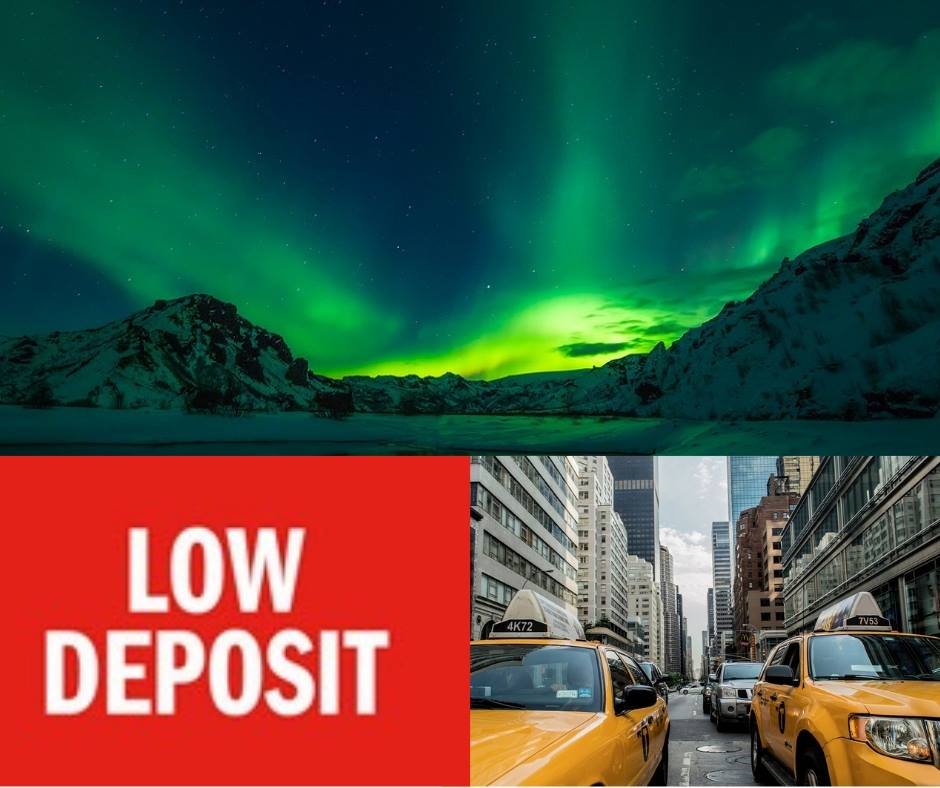 ICELAND &amp; NEW YORK XMAS SHOPPING BREAK
7/12/19
3nights 3* R/O Arctic Comfort Hotel, Reykjavik
4nights 4* R/O Hudson Hotel, New York
Flights fr Manchester, Glasgow &amp; Heathrow
Fr£859pp based on 2adults
Includes flights, accommodation, baggage
Deposit£75pp

Call 08008108276
Or Inbox