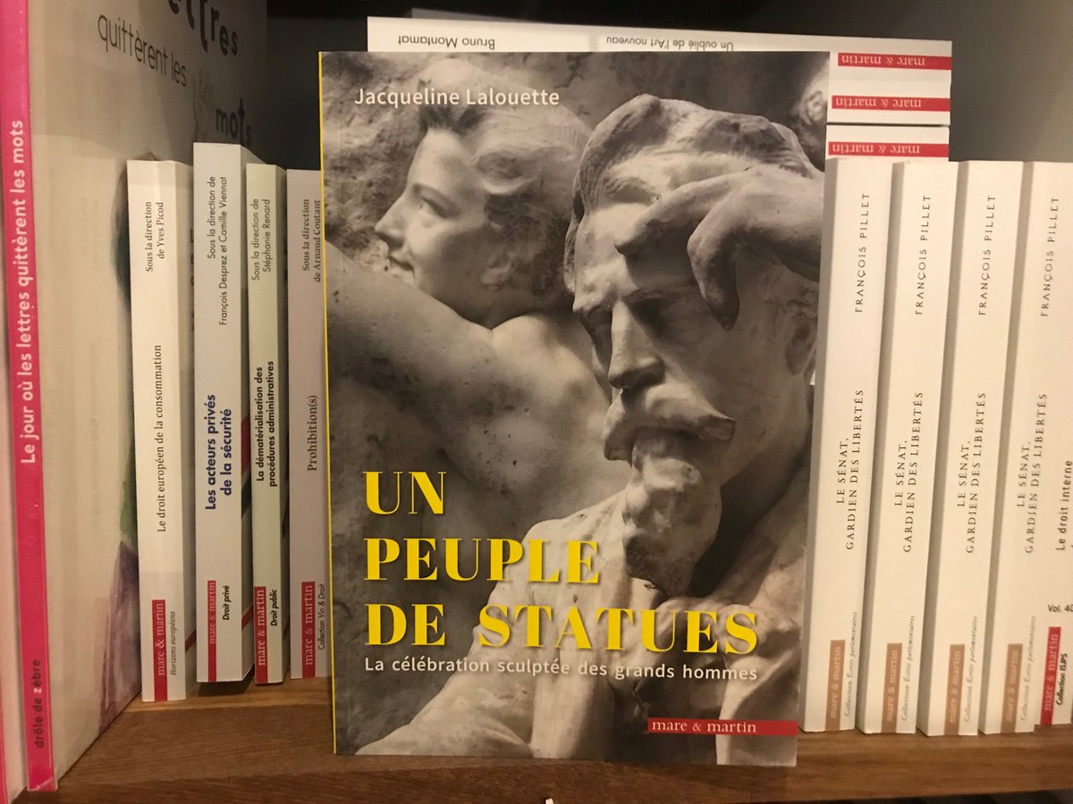Mare_et_Martin's tweet photo. Vendredi 11/01 à 9h le professeur Jacqueline Lalouette parlera de son ouvrage 📕 paru chez nous : Un peuple de statues pendant l'émission La Fabrique de l'Histoire présentée par Emmanuel Laurentin sur @franceculture
Un rendez-vous à ne pas manquer !
@EmmanuelLauren2 
@FabriqueFc https://t.co/e9oSCS8Ct8