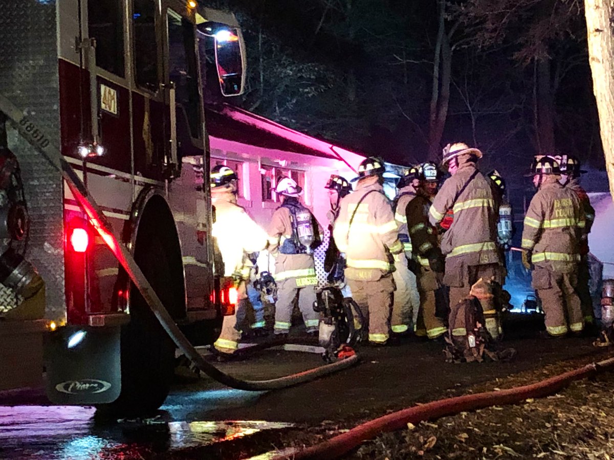 DRysak's tweet photo. @DaveFox5DC House Fire at vacant rental house on Turkey Run Road in McLean VA this morning. https://t.co/eSMQS9uQUb
