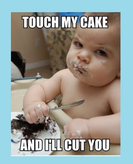 aloobrand's tweet photo. We feel exactly the same way about our cake. Especially when we're exclusively pumping. 

#givemeallthefood https://t.co/bNInm6QQmF