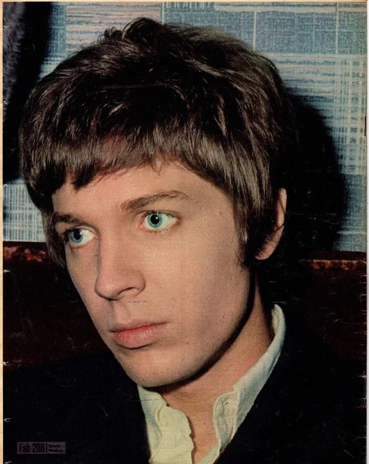 Happy Birthday to Scott Walker. Pic from Fab 208, Dec 1967 