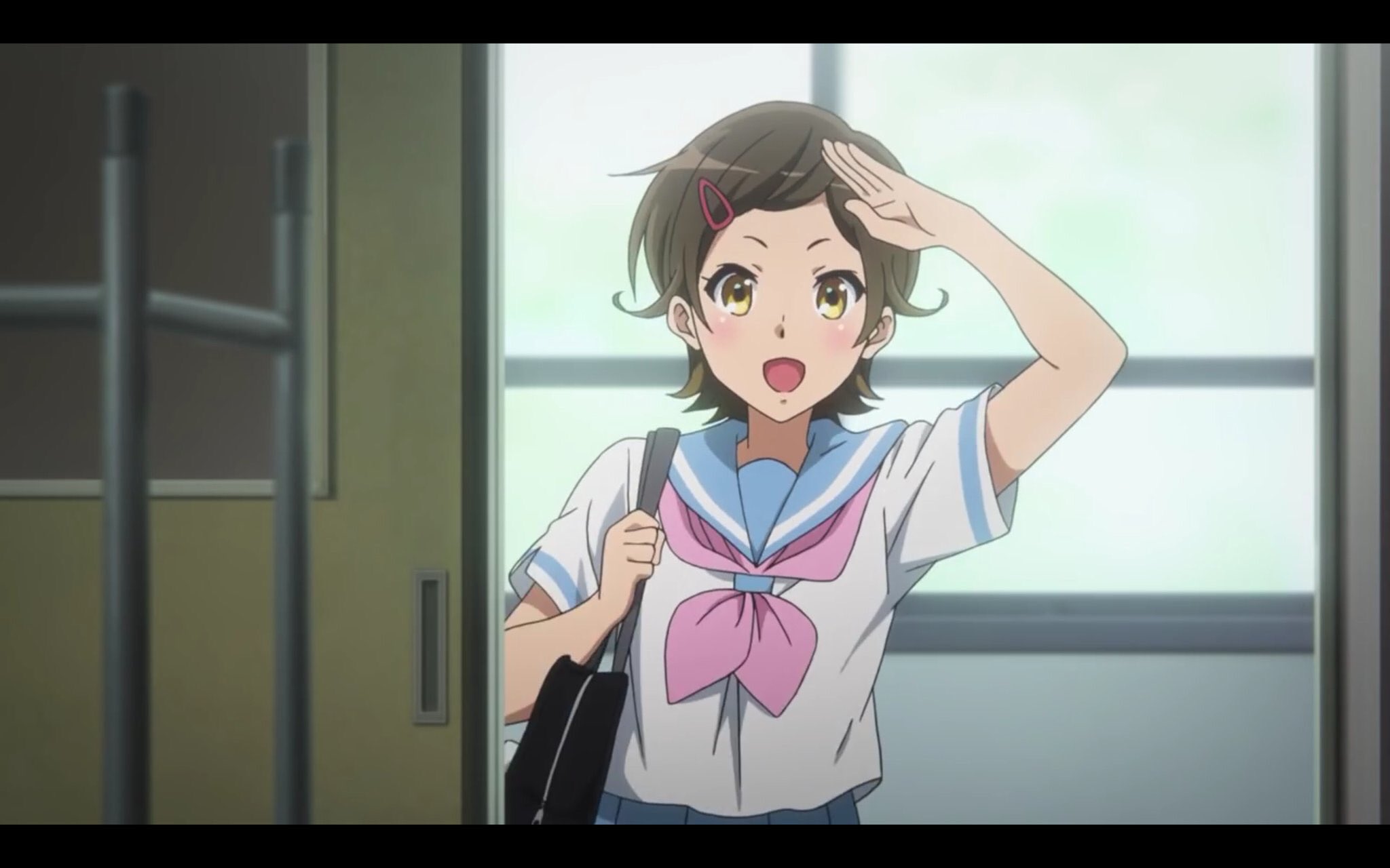 キノクル キノクルは葉月推し 敬礼してる女の子は可愛い T Co 1xlunbrkjv Twitter