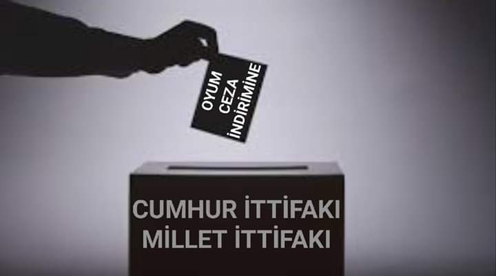 Sava26004643's tweet photo. #MahkumCezaİndirimiBekliyor 

→Mahkum ve Yakınları Artık Yalan Kaldıracak Durumda Değildir @Akparti  @MHP_Bilgi  YALAN.!!

OYLAR CEZA İNDRIMİNE!!

》OY YOK

@RT_Erdogan
@turanbulent 
@NumanKurtulmus 
@yilmaztunc 
@belginuygur10 
@mehmetozhaseki 
@ekrem_imamoglu 
@mansuryavas06 https://t.co/td77qSKcZQ
