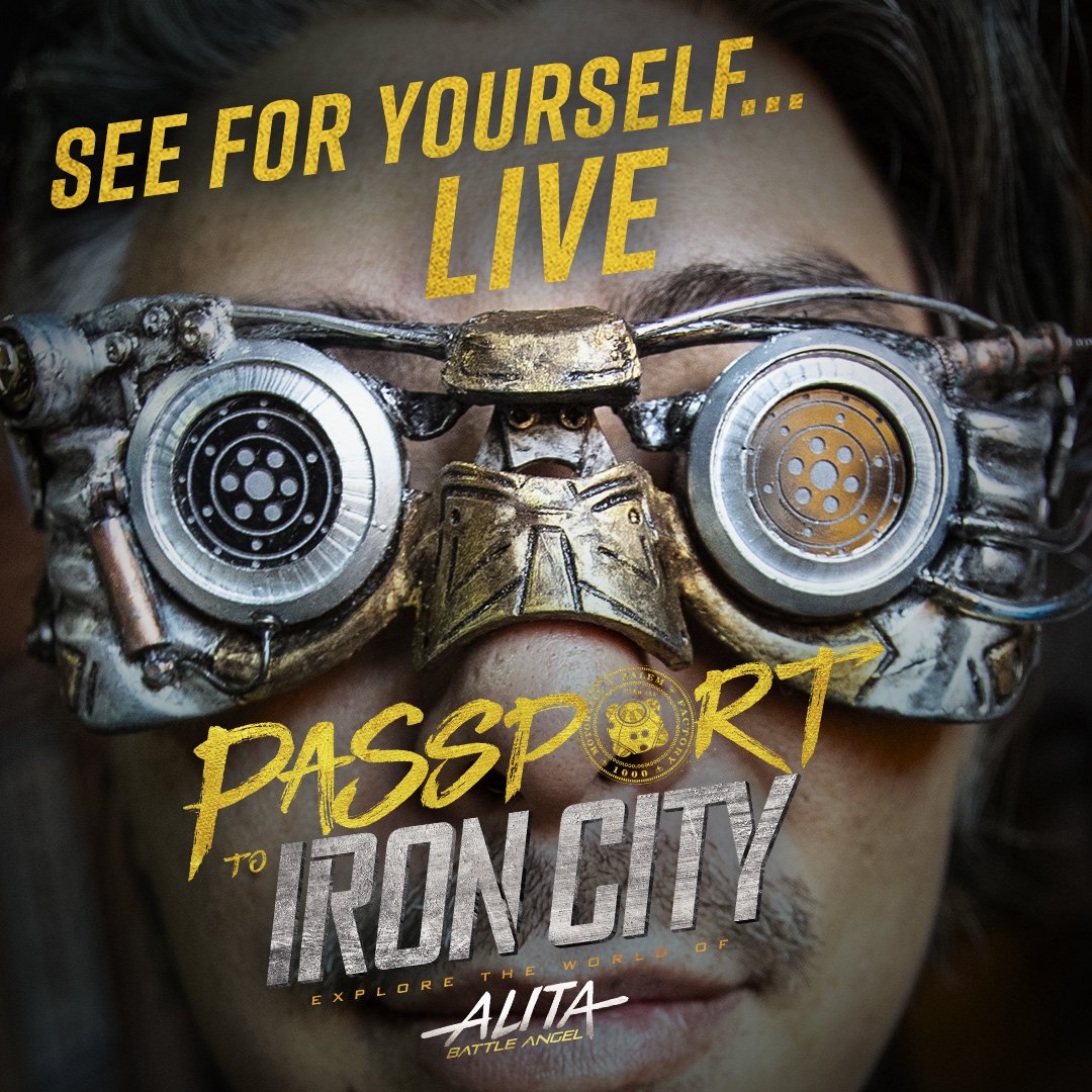 AlitaExperience's tweet photo. Transport yourself to the cyberpunk world of @AlitaExperience. Bring a friend, or five. Reserve now: https://t.co/uIN0Ob6vt0

#alitaexperience #alitabattleangel https://t.co/DElNvmU4xe