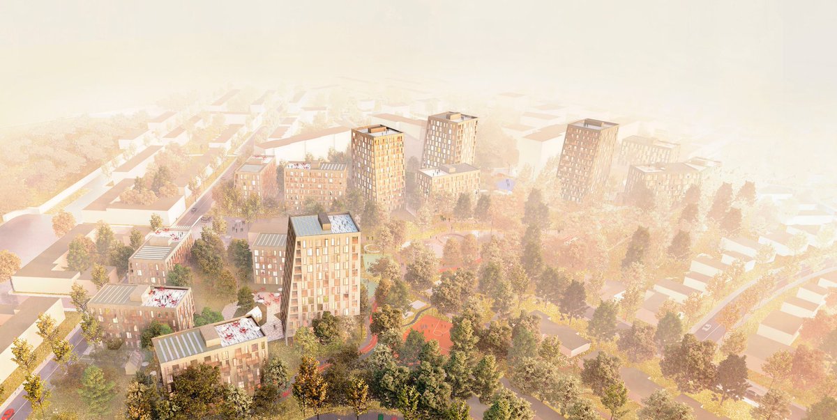 PeterSikker's tweet photo. C.F. MØLLER ARCHITECTS AND BRUT WIN COMPETITION IN BELGIUM https://t.co/Y9vRHcVhp8 https://t.co/VWW1BaRaxb