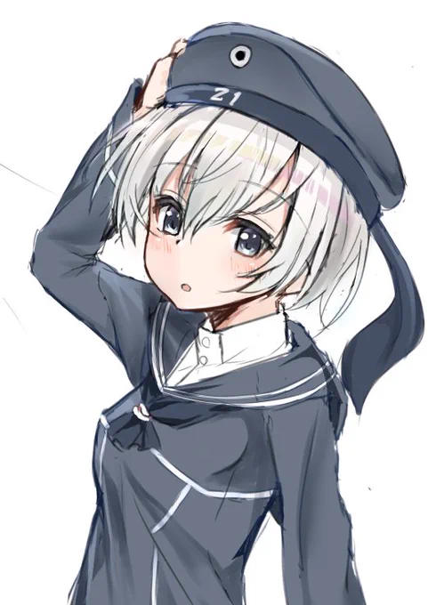 新しいペンに慣れるためにワンドロ練習!
#艦これ版深夜の真剣お絵描き60分一本勝負
#艦これ版真剣お絵描き60分一本勝負_20190109 