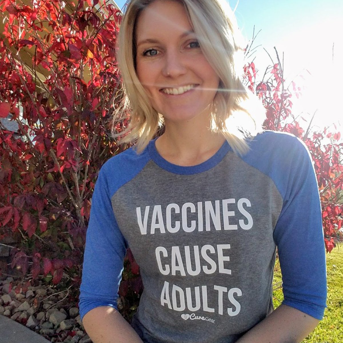 MichiganDOs's tweet photo. Great shirt from @CureGear with a strong message. So thankful that so many lives have been saved with #immunizations. #IVaccinate https://t.co/Ty4S44uCiC