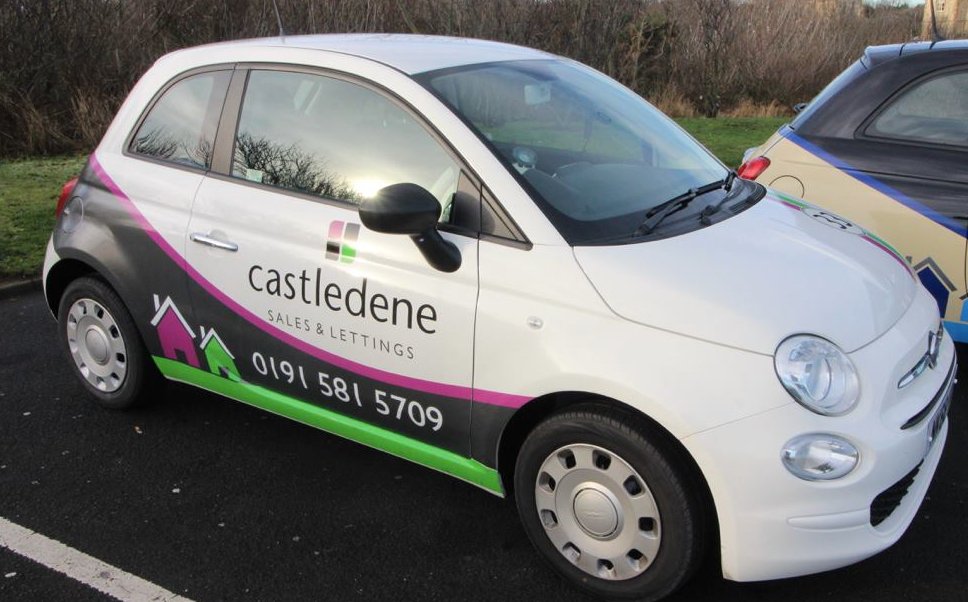 Have you spotted our new branded cars out and about?
We have a grand total of 14 around the local area!
Why not call the number on the side to speak to your local agent about our buying and selling service?
#Castledene #bizhour