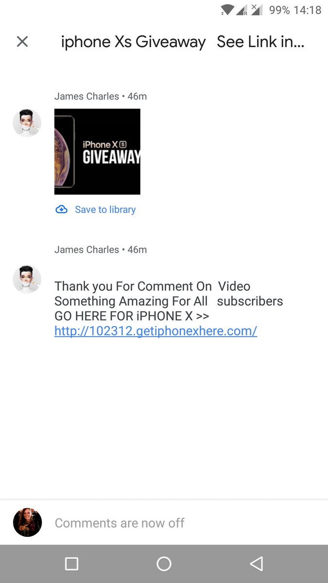 GabieCovers's tweet photo. Is this real @jamescharles ? https://t.co/M5hHXsyfcB