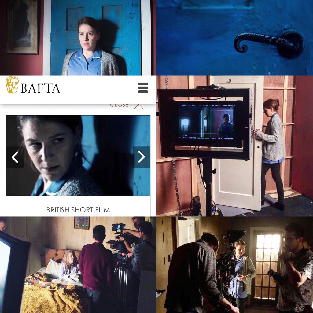 tweet_dresd's tweet photo. We are so pleased to announce that The Blue Door has been nominated for Best British Short Film at this years @bafta A big thank you to @MeganJoycePugh @BenPappyClark and Paul Taylor for giving us the opportunity to build and dress  this amazing set as the art department. https://t.co/QvdeWKE4bX