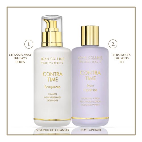 Still recovering from the hectic Christmas and New Year celebrations? Treat your skin to some TLC with our Contra Time Scrupulous Cleanser And Rose Optimise Hydrating Lotion. Suitable for sensitive skin, both products actively hydrate &amp; will leave your skin feeling fresh &amp; smooth