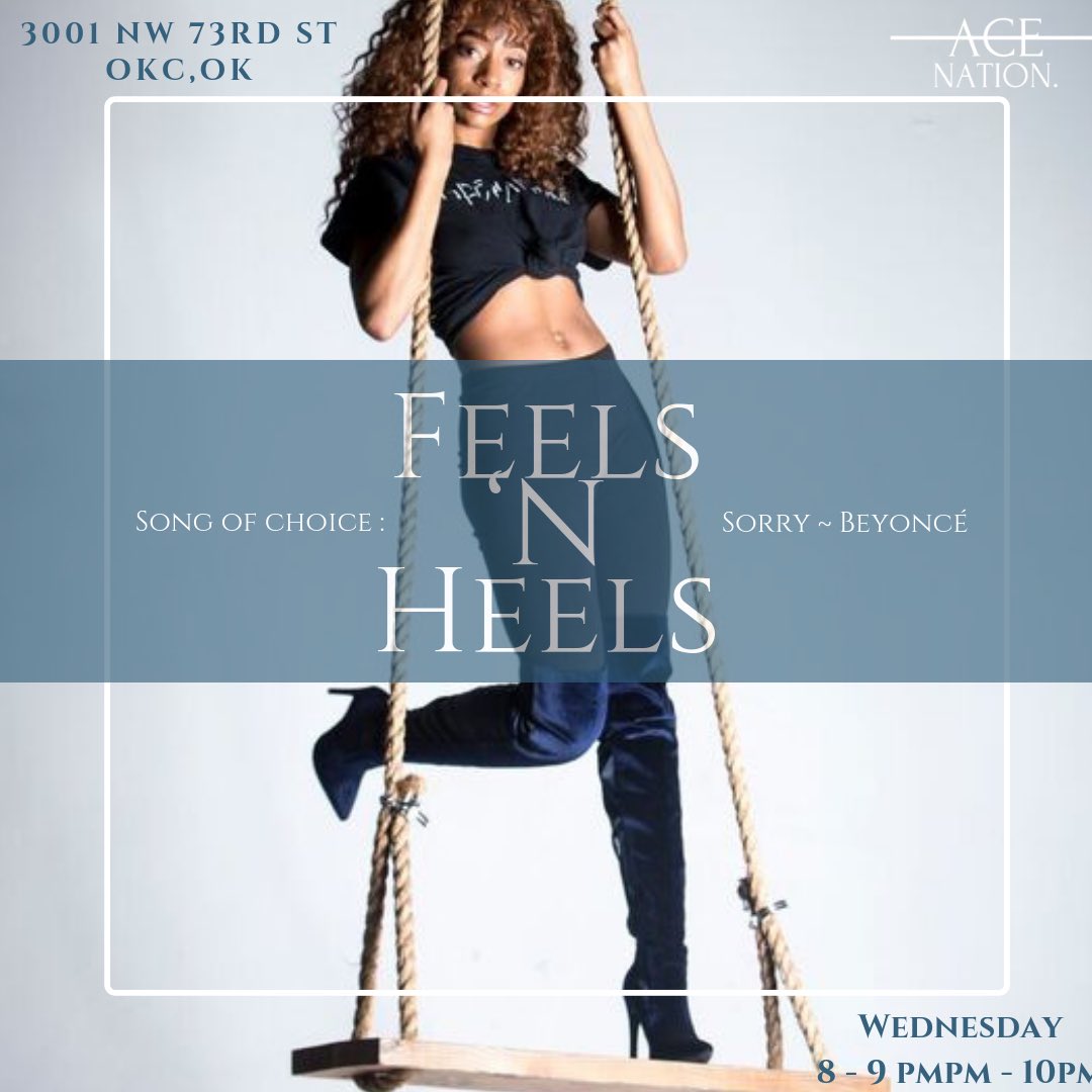 FinesseMovesEnt's tweet photo. TONIGHT
8-9 pm w/ @AceNation_ & @lavivacoco
Sorry ~ Beyoncé
Ages 16+
Class is $10 - Half off if you bring a Friend 😍 I can’t wait to see ya
•
•
•
•
#okcdance #okcdanceclassforadults #heelsclass #dancers https://t.co/OPq01gctpu