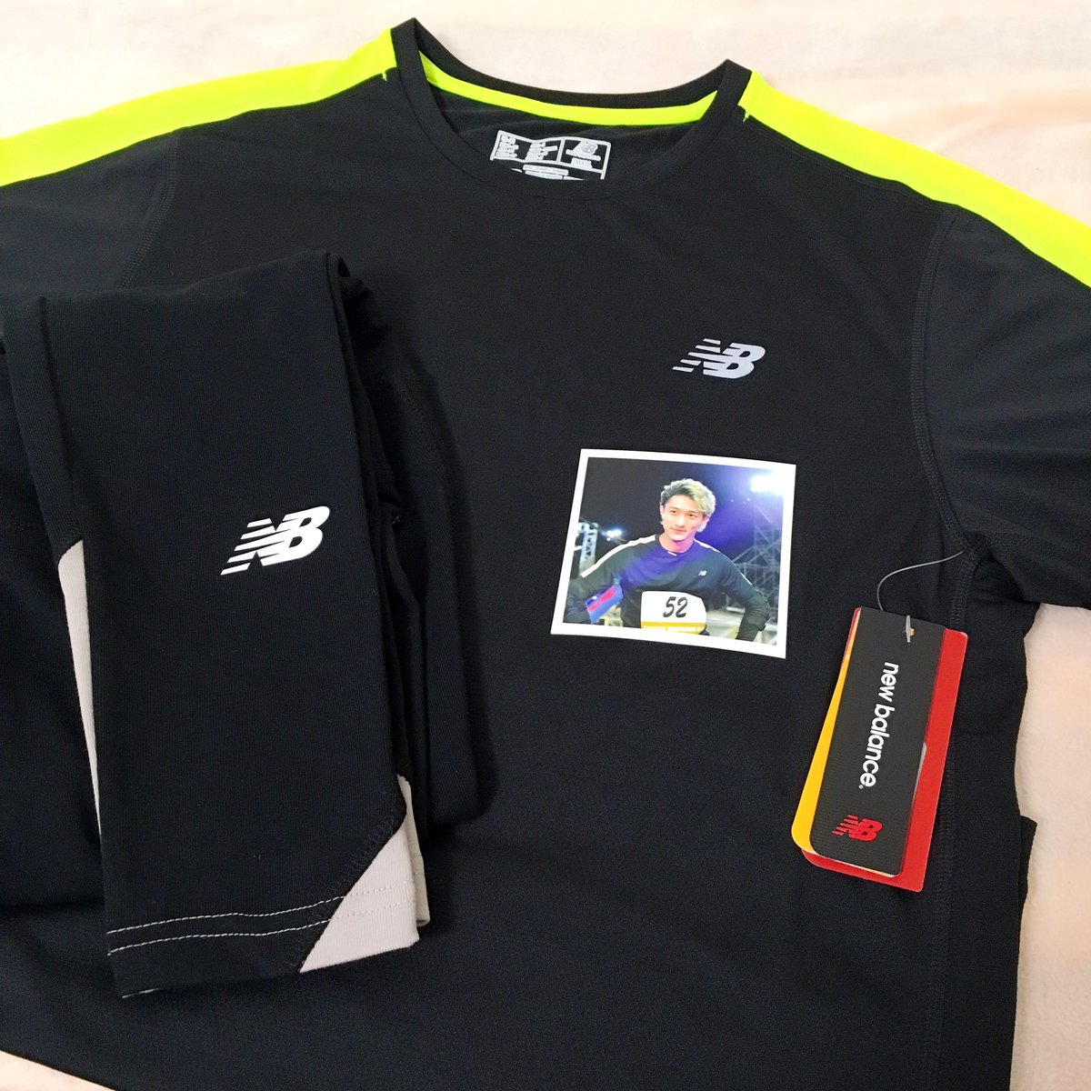 岩本照　Man New Balance フード付きジャケット SnowMan 岩本照 着用 ニューバランス