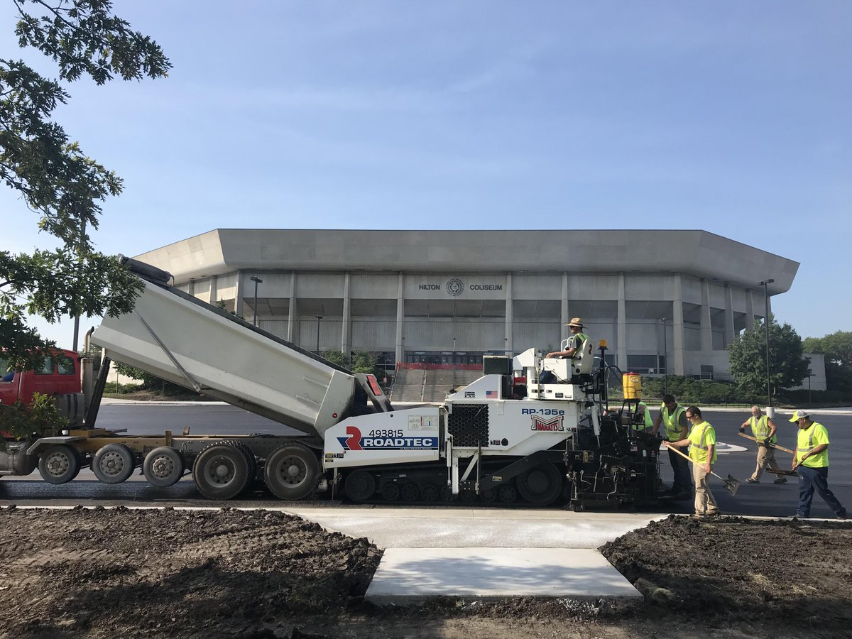 Congratulations to Ames for your outstanding work at the Hilton Coliseum! Your work ethic and commitment is a testament to our company’s values and beliefs. And congrats on your Quality Construction Award from APAI. #manatts #family #concrete #paving #award #inspire #belief