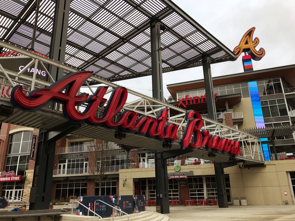 thejmo's tweet photo. Good time meeting with our Atlanta Braves partners yesterday to see what the 2019 season holds. Capitalizing on the momentum from a great 2018 gives them a big boost! #chopon #cookspestcontrol https://t.co/OXvx1lDUpe