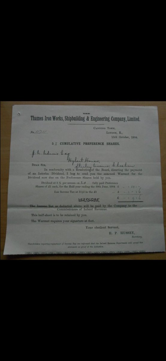 HammerMusePerth's tweet photo. They’re not WHU.. but on occasion I’ve been known to pick up some Thames ironworks related pieces. Acquired these the other day,some lovely article/prints from 1866 & a shares document from 1904. #Thamesironworks #WestHamunited #ourorigin ⚒⚒⚒😎👍 https://t.co/dzQfqj86Zd