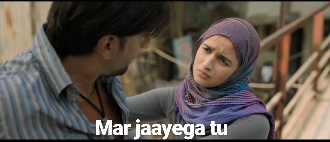 pranavkudav's tweet photo. This is how girls should react everytime a guy tries to blackmail them by saying, “I will suicide” Or vice versa. https://t.co/rs5BpHGNv3