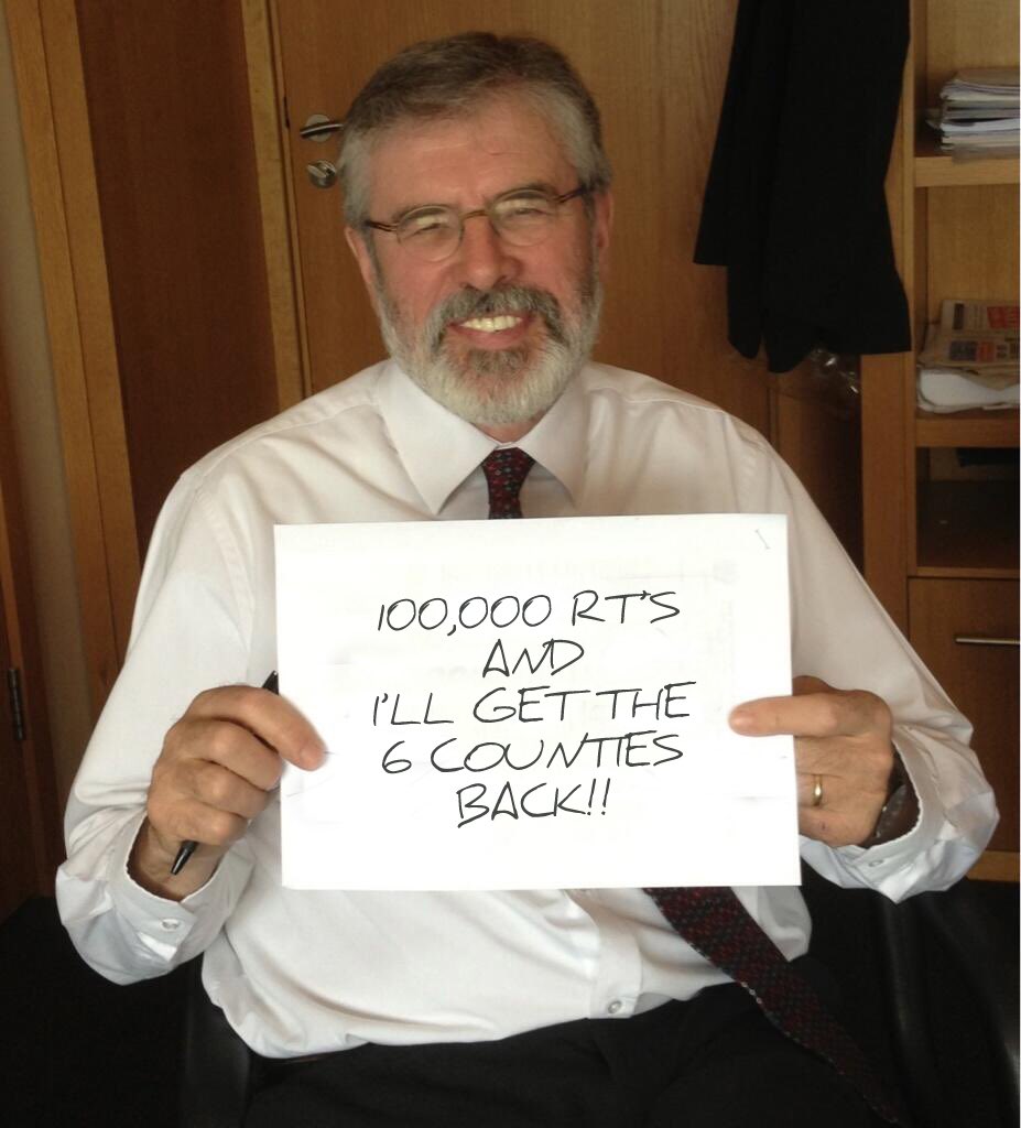IrishUnity's tweet photo. Retweet early, retweet often. https://t.co/9vkR8m8NlQ