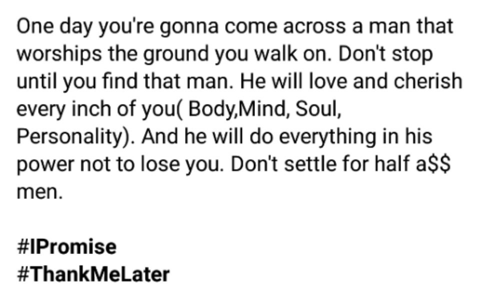 freda_freee's tweet photo. From: #imBabyFacelittlecousin
That's right! Not settling for a half aZZ man. #TEAMBOAZ #JustForMe https://t.co/Fhv0q2QCOj