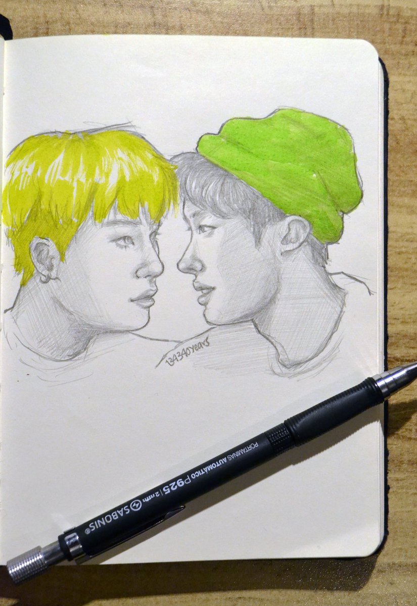 20190109 / day 9SOPE NATION (this took an insane amount of time for a sketch)  @BTS_twt