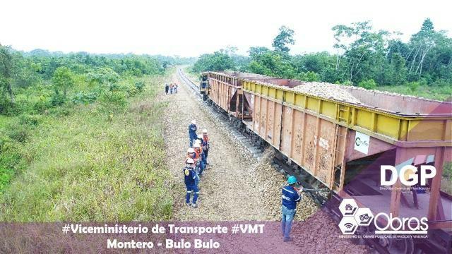 PlanificateDGP's tweet photo. La Ferrovia Montero - Bulo Bulo tiene como función orientar el desarrollo económico y social de la región de los departamentos de Cochabamba y Santa Cruz, desarrollar nuevos mercados para todos los bolivianos!! 👩‍🔧👷👩‍💻🇧🇴 #VMT #DGP #MOPSV #ConstruimosUnPaisEn4380Dias https://t.co/DA7dxmdCNV