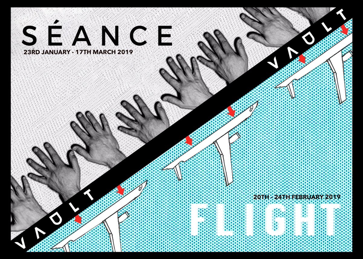 TICKETS ARE NOW ON SALE for Séance and Flight by shunt artists David Rosenberg and Glen Neath as part of @VAULTFestival Tickets from £7.50. Book your tickets here: vaultfestival.com/whats-on/ #VAULTFestival #SeanceTour #FlightTour