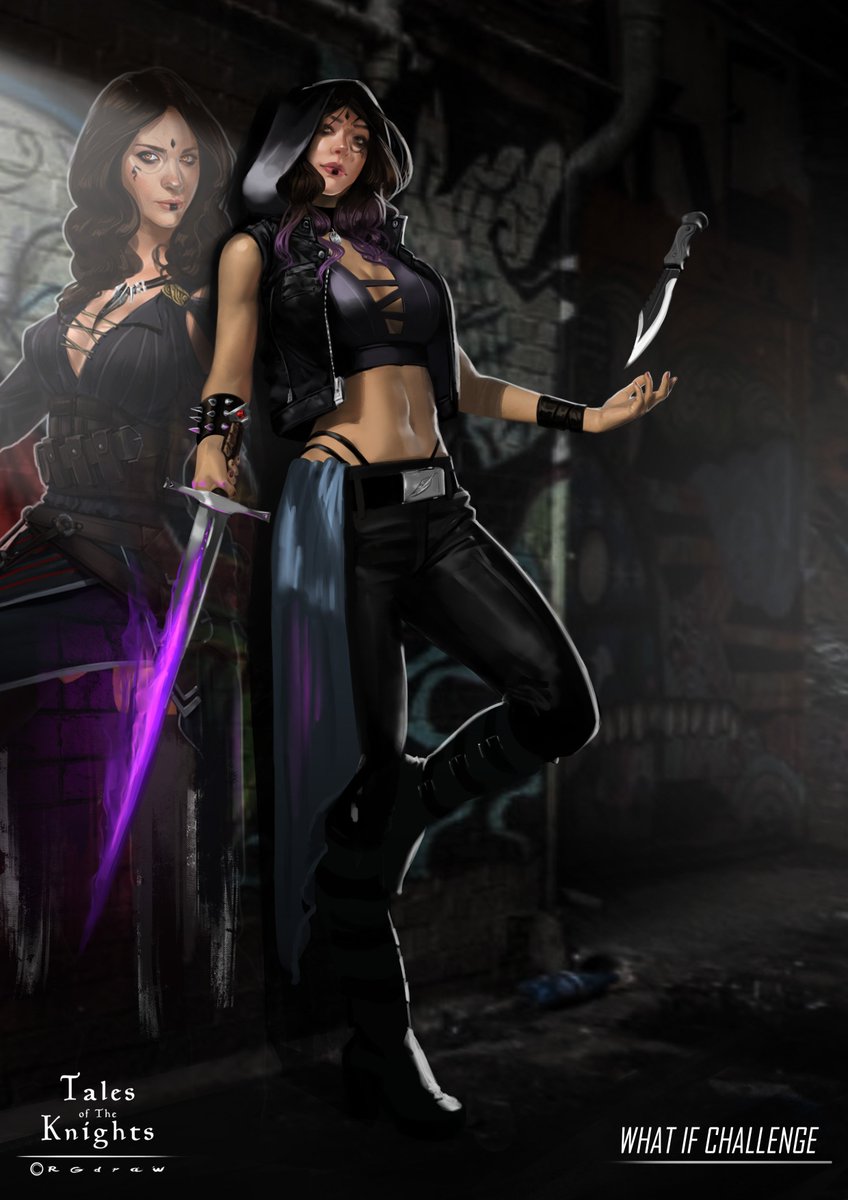 elhyanart's tweet image. #WhatIfchallenge !
I finished her! :D A modern version of the main character of my book!
It was really fun to re imagine what she would look like in today&apos;s style

I&apos;d like to do one more with someone else character, please submit yours if you want me to do that! :D