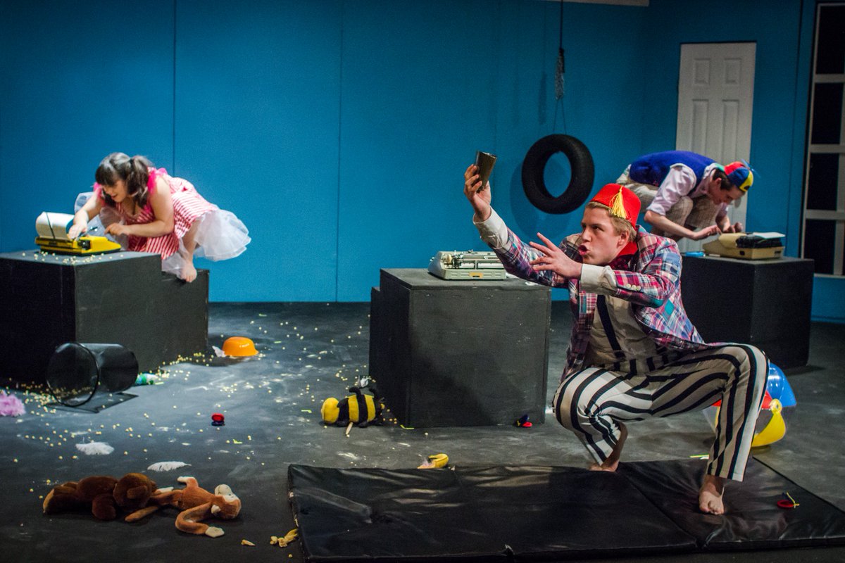 LowerMerionSD's tweet image. #ArtsEd @Harriton_HS Theater Company (@htctickets) recently took to the stage during their final preparations for the upcoming #Winter One Act Festival, which will be performed in a series of 5 shows January 9-12 in the Blackbox Theater! bit.ly/2H57n89