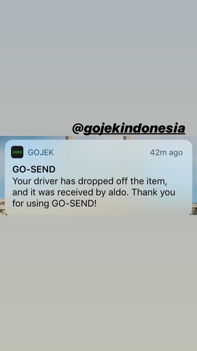 Tolong dicari driver satu ini, ngebawa sepatu seharga 9 juta lebih. Ditelp nggak aktif, orderan udh diselesain padahal barang nggak diterima. Tapi respon dari <a href="/gojekindonesia/">Gojek Indonesia</a> tidak memuaskan. Kasian abang w pusing drtd, duitnya mo dipake bikin usaha