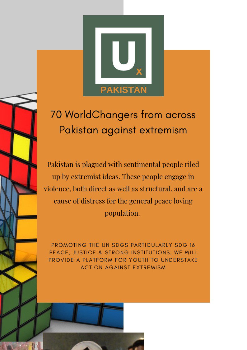 unitexpk's tweet photo. Never doubt that a small group of thoughtful and committed citizens can change the Pakistan.
Register here: https://t.co/xCVTwztR0x
#UNITExPakistan
#PeaceBeginsWithYou https://t.co/kU4ix9docC