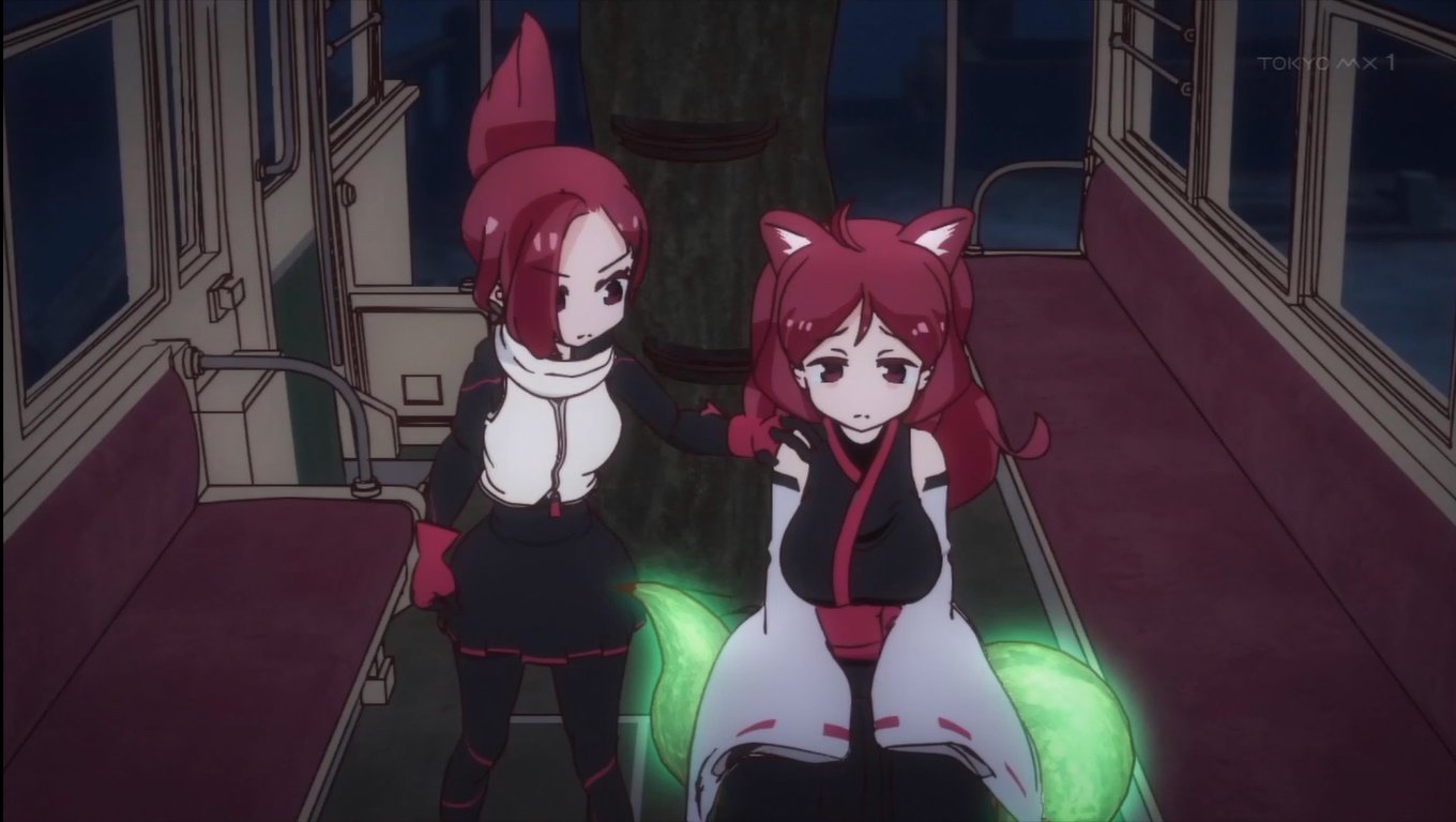 Halu Tomekey 爺鯖 ケムリクサ第1話鉄道要素 姉妹の住処 としてなぜか登場した京都市電1900形 後の広島電鉄1900形 のカットボディ 車体の床をぶち破って木が生えていますが いったいどういう設定なのでしょうか とても気になります ケムリクサ