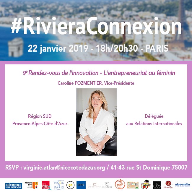 MatinalecoATLAN's tweet photo. https://t.co/FpOpWEuJAP : Caroline POZMENTIER co-animera aux côtés de Virginie ATLAN le 22 janvier à #Paris ! Venez rencontrer des femmes chefs d'entreprises issues de la #RégionSUD : BEFORGO (Aix), FIL DREAM (Aix), GANGZ (Nice/Monaco), MyPerfectLink (Nice), LES FRANJYNES (Nice). https://t.co/hS5LmQtGS3