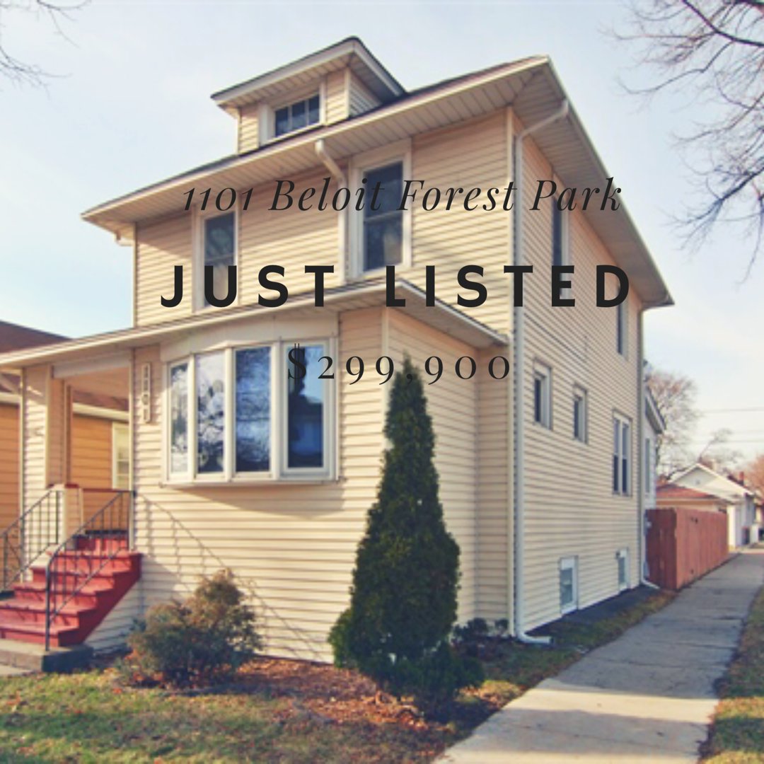 zakknebel's tweet photo. New Listing in Forest Park! 4BD/1.1BA and super affordable. Many updates including brand new roof.
.
.
.
.
#love60130 #forestpark #realestate #swkgroup #homesforsale #hotforestpark #madisonst https://t.co/MOevNKDlJt