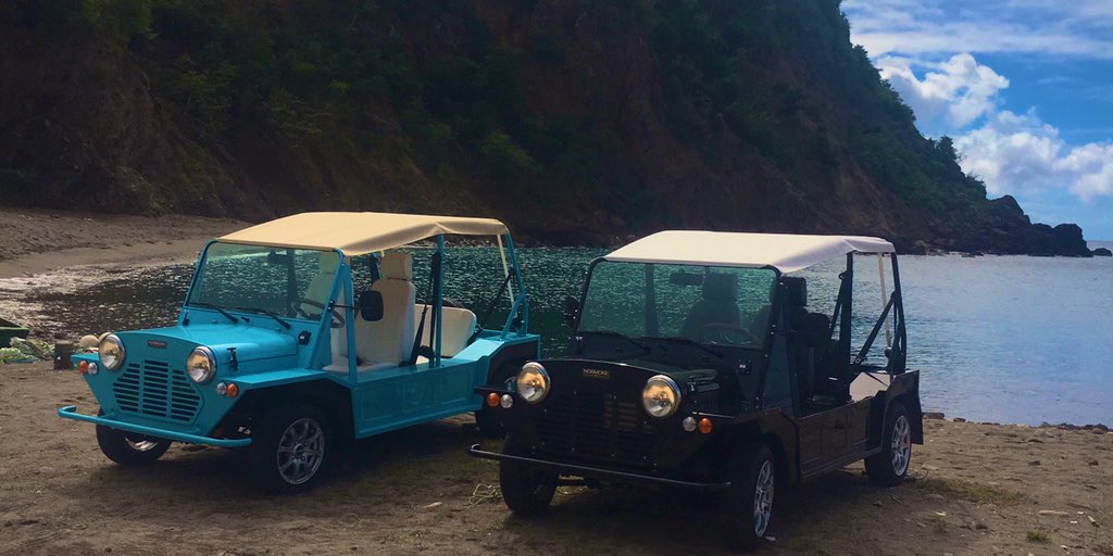 Elles sont arrivées à terre de bas!! Les Nosmokes électriques sont à loués chez Iguana Locations!!  #IguanaLocations #TerredeBas