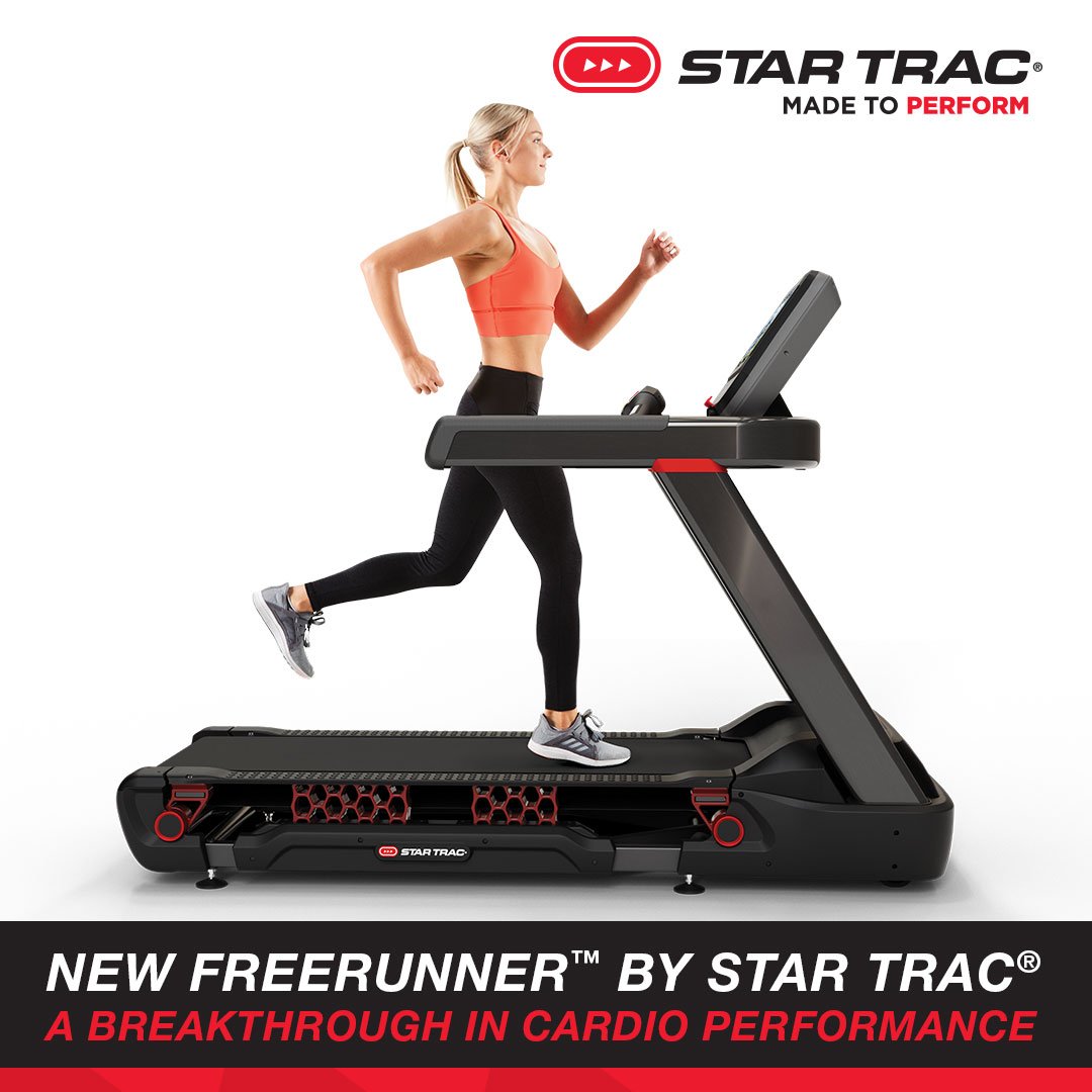 stefan_schwartz's tweet photo. Das neue Laufband FreeRunner™ bietet ein revolutionäres, neues Lauferlebnis. Die nächste Generation von Laufbändern kommt im März 2019 auf den Markt. #StarTrac #FreeRunner #MadeToPerform #coreignite2019 https://t.co/r5s2GQHiQv