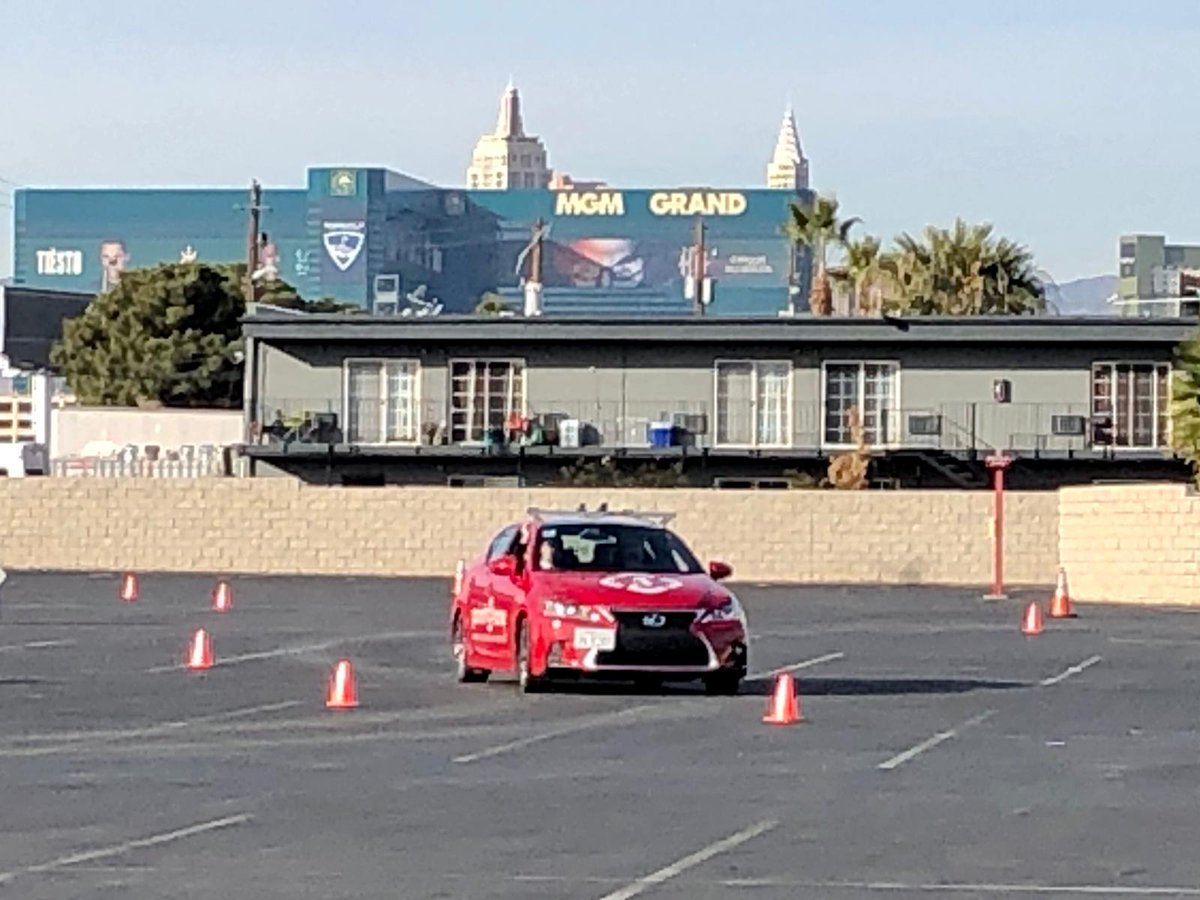 Septentrio's tweet photo. Septentrio's High-precision GNSS technology + @PointOneNav Polaris Cloud™ Correction Service =  centimeter-level accuracy in seconds for #autonomous #demo drive in Las Vegas.  #automated_driving #driverless #unmanned https://t.co/Vw49jYgeyK