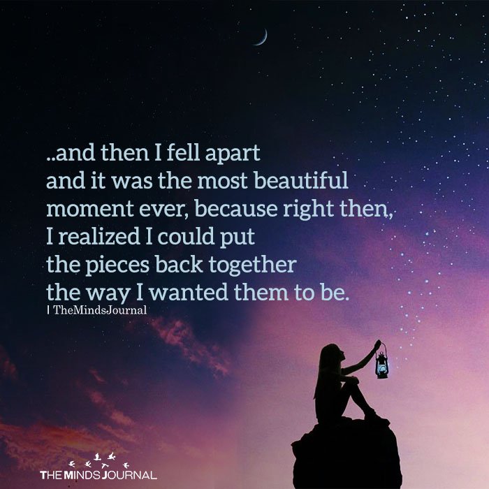 TheMindsJournal's tweet photo. And Then I Fell Apart And It Was The Most Beautiful ...
https://t.co/n1HLMrjfwd
#BeautifulMoment #FellApart #PiecesBackTogether #Realized https://t.co/VUha32IHBF