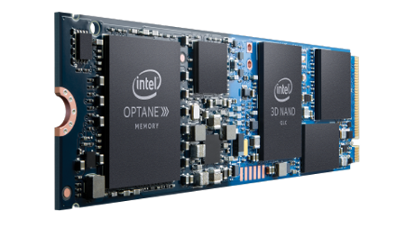 TheSSDReview's tweet photo. Intel Teases H10 SSD -- Intel Optane™ Memory With QLC 3D NAND In Single M.2 Module -- CES 2019 Udate - https://t.co/E5qpx1rkqi #SSD #Storage #thessdreview https://t.co/lYmMHetHQB