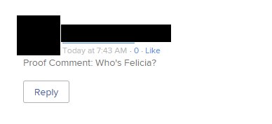 AndyCMathis's tweet photo. My favourite comment of the whole year right here, courtesy of my boss ๐คฃ๐คฃ๐คฃ #babyboomers #whosfelicia #what #howtoconfuseamillennial https://t.co/mbeJmio85B