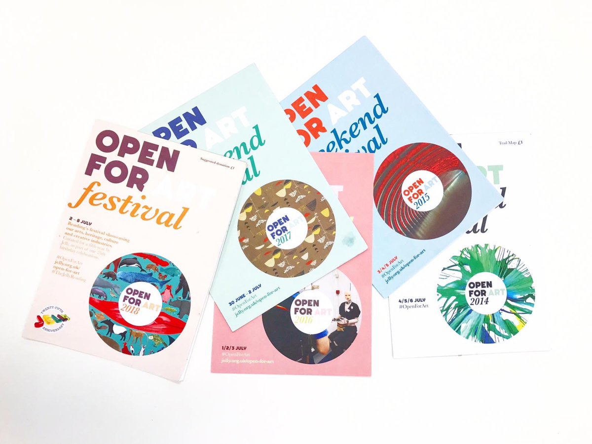 thejellyReading's tweet photo. Everyday we see the positive impact that art has on people's lives. This year’s theme for a Open for Art is 'The arts &amp; wellbeing' &amp; we invite artists &amp; creators to submit ideas to take part. Open for Art 2019, Sun 30 Jun - Sun 7 Jul.  details https://t.co/N2Av0vjWQ5 
#OpenForArt https://t.co/5wcphxFVuK