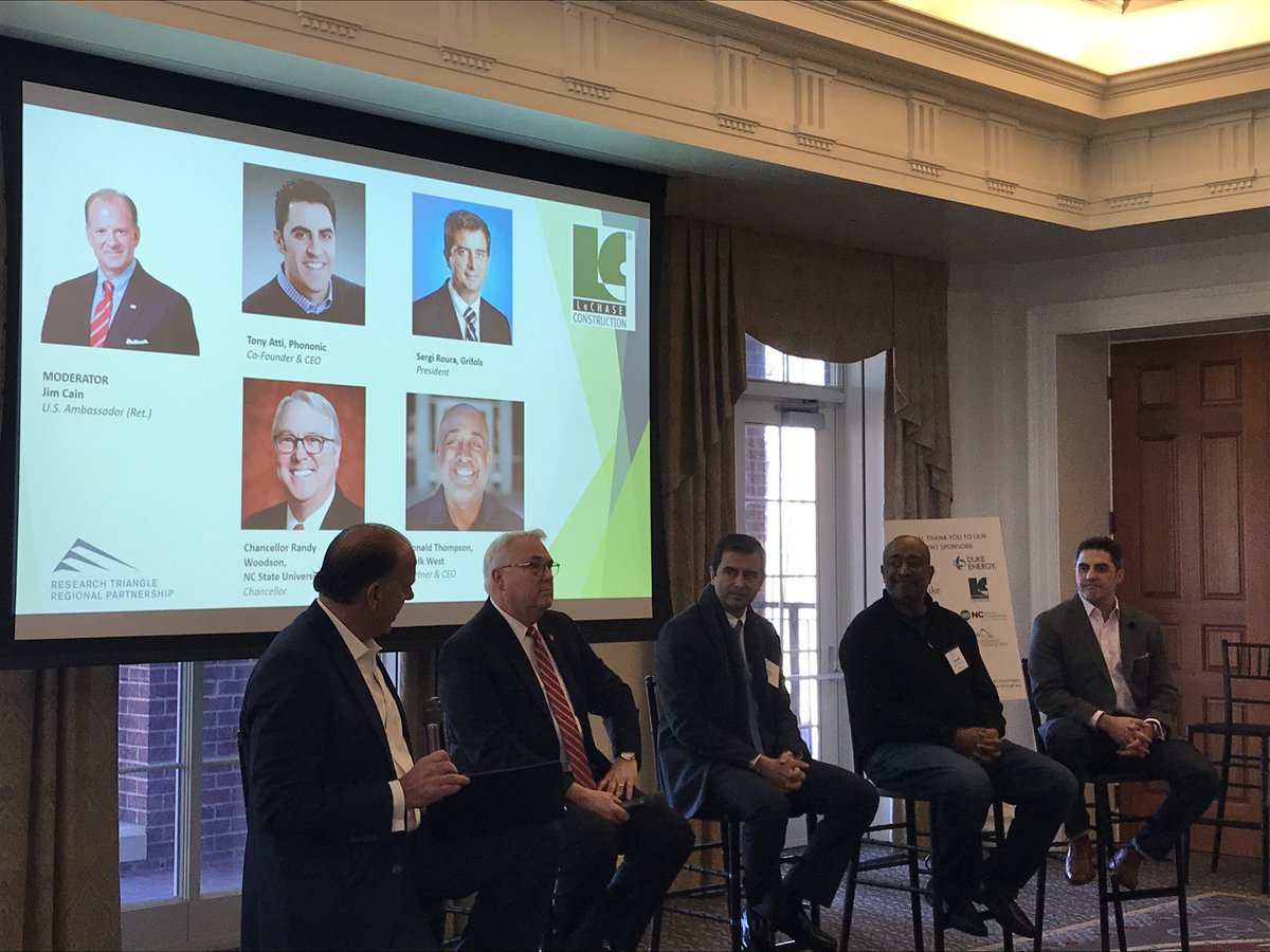 TriangleRegion's tweet photo. Walk West located on @CentCampus at @NCState sees the enhancement of soft skills our region universities teach students. Our school system is producing the leaders of tomorrow who go out and start their own companies in the Research Triangle.
#TriRegionSummit https://t.co/QlEAOHhTLq