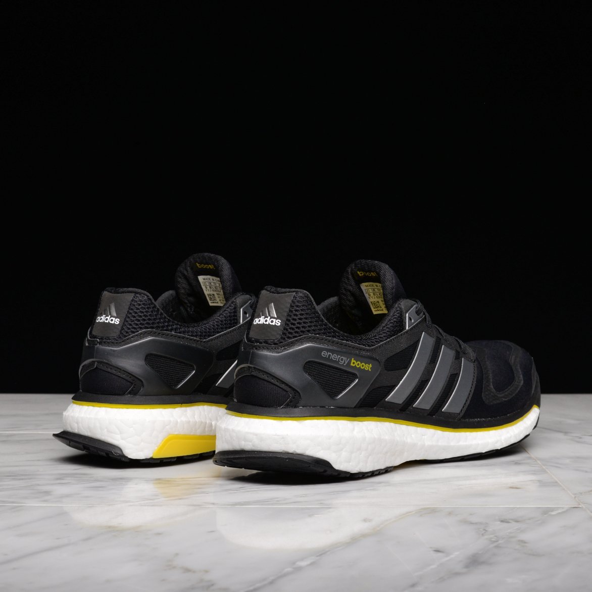 adidas energy boost og 5th anniversary black yellow