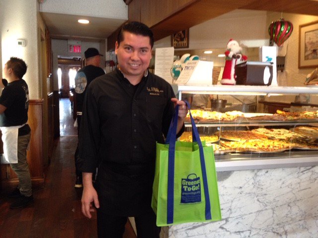 MaplewoodsGreen's tweet photo. Special thank you to La Strada Restaurant in Millburn for participating in #GreenerToGo! Order take-out this weekend (Jan 11-13) and you can try the greener to-go take out packaging. Menu: https://t.co/sCs8dkHJJB Greener To-Go: https://t.co/QshF2g0lft #eatlocal @NotPlasticSO https://t.co/0HxhfS5QUt