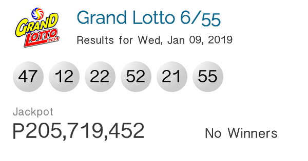 lotto results 22 jan 2019