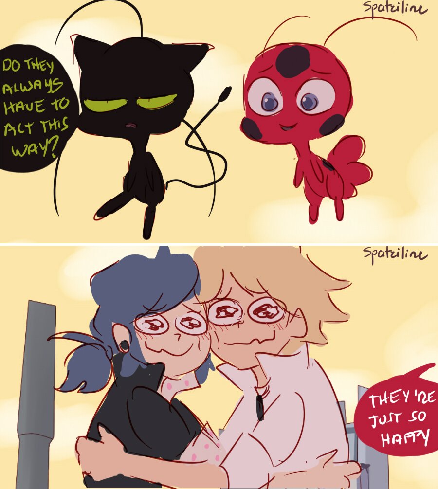 So Happy (Post-Reveal) #MiraculousLadybug 