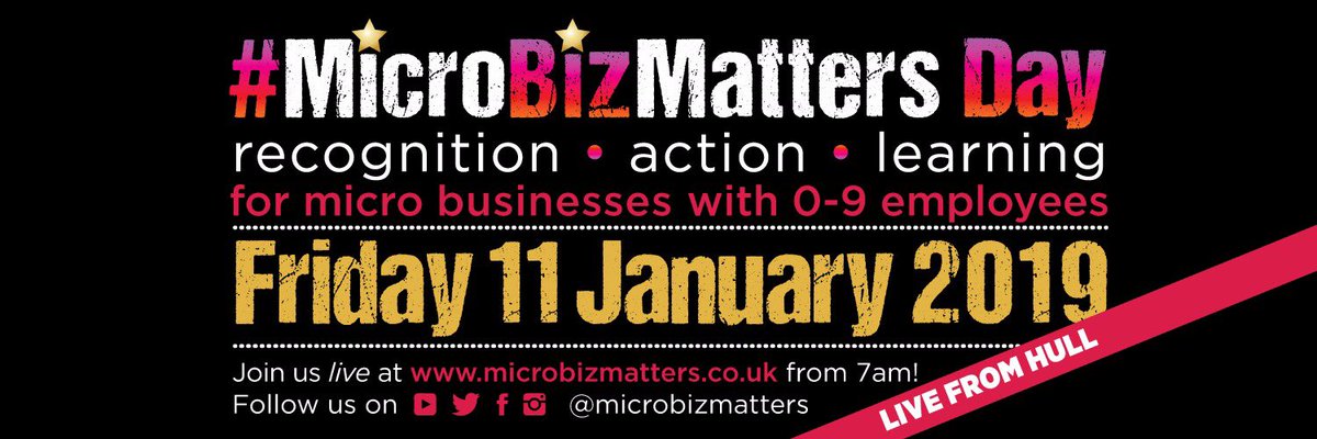 TonyRobinsonOBE's tweet photo. There's no business
Like your own business
and this Friday we show the world why 5.5 million UK #MicroBizOwners do more for the economy, jobs, community, innovation and the environment than 7500 large businesses.
Small is beautiful and, we believe, better!
#MicroBizMatters https://t.co/dC4LUJleMX