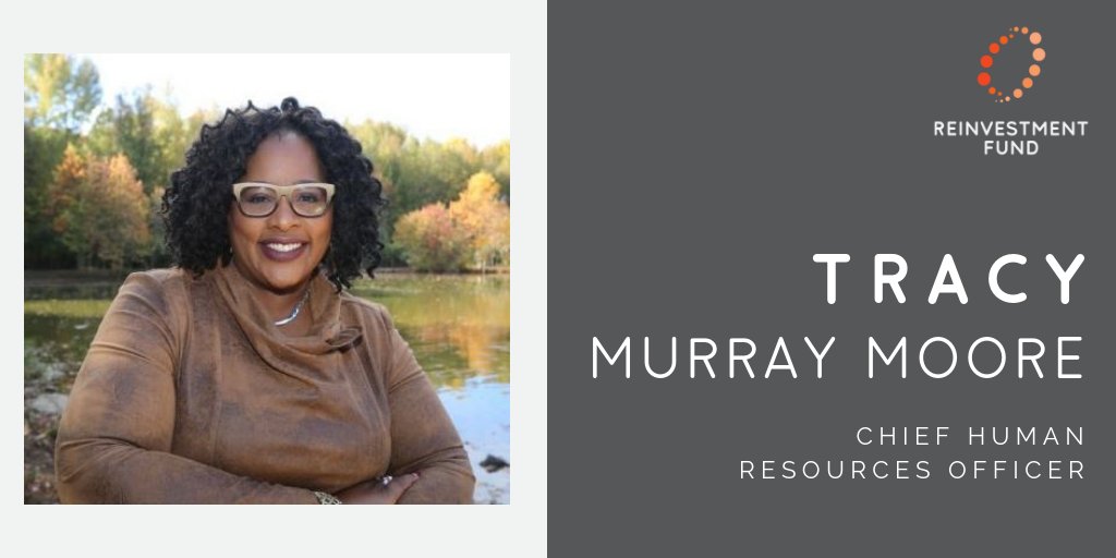 reinvestfund's tweet photo. Reinvestment Fund welcomes our new Chief Human Resources Officer, Tracy Murray Moore:  https://t.co/irX3dWs51d https://t.co/Z64AE8c0HH