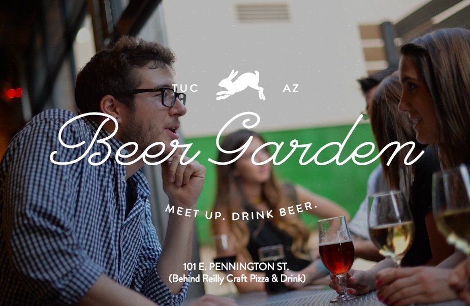Looking for a quick bite? Our beer garden is open daily at 4 p.m., right behind Reilly. We've got craft brews &amp; wine, tasty apps, salads &amp; pizzas, games, and rad people. Swing by and hang out with us in the beer garden.