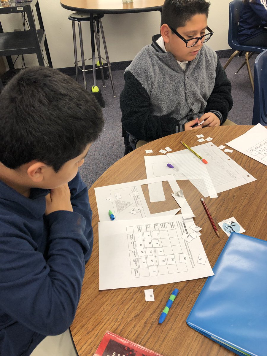 Working to the last bell in GT with our Factors and Multiples Puzzle. Sure will miss these beautiful brains! #wearecentral #lastday